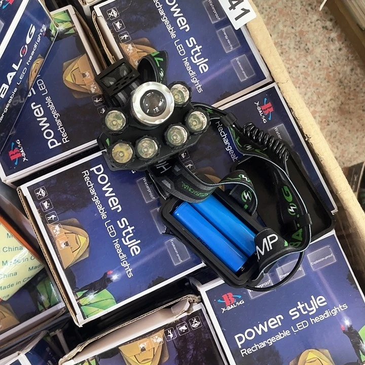 强光激光手电头灯推子441