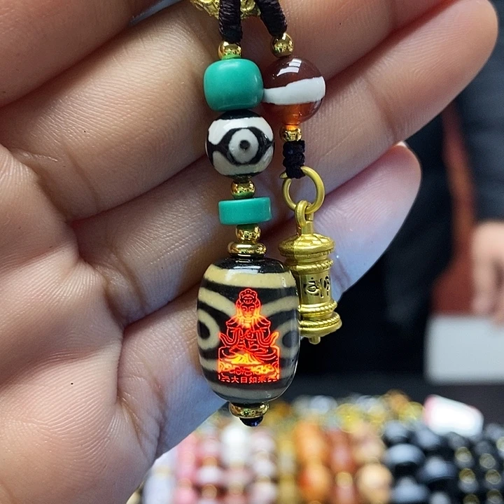 玛瑙/玉髓合金颈饰