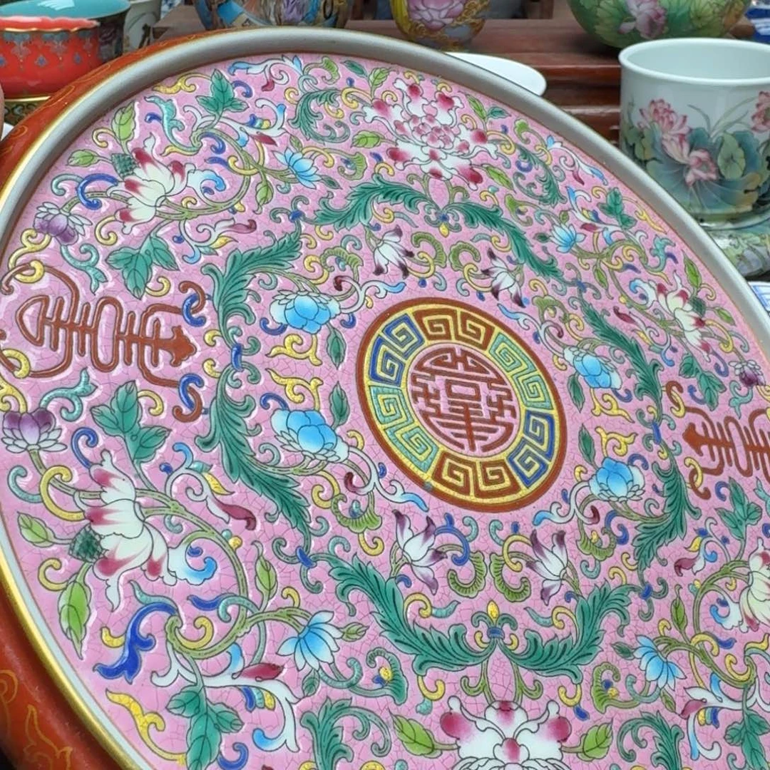 景德镇手工手绘展示