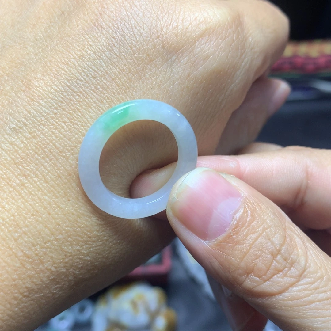 定制翡翠未镶嵌翡翠戒15