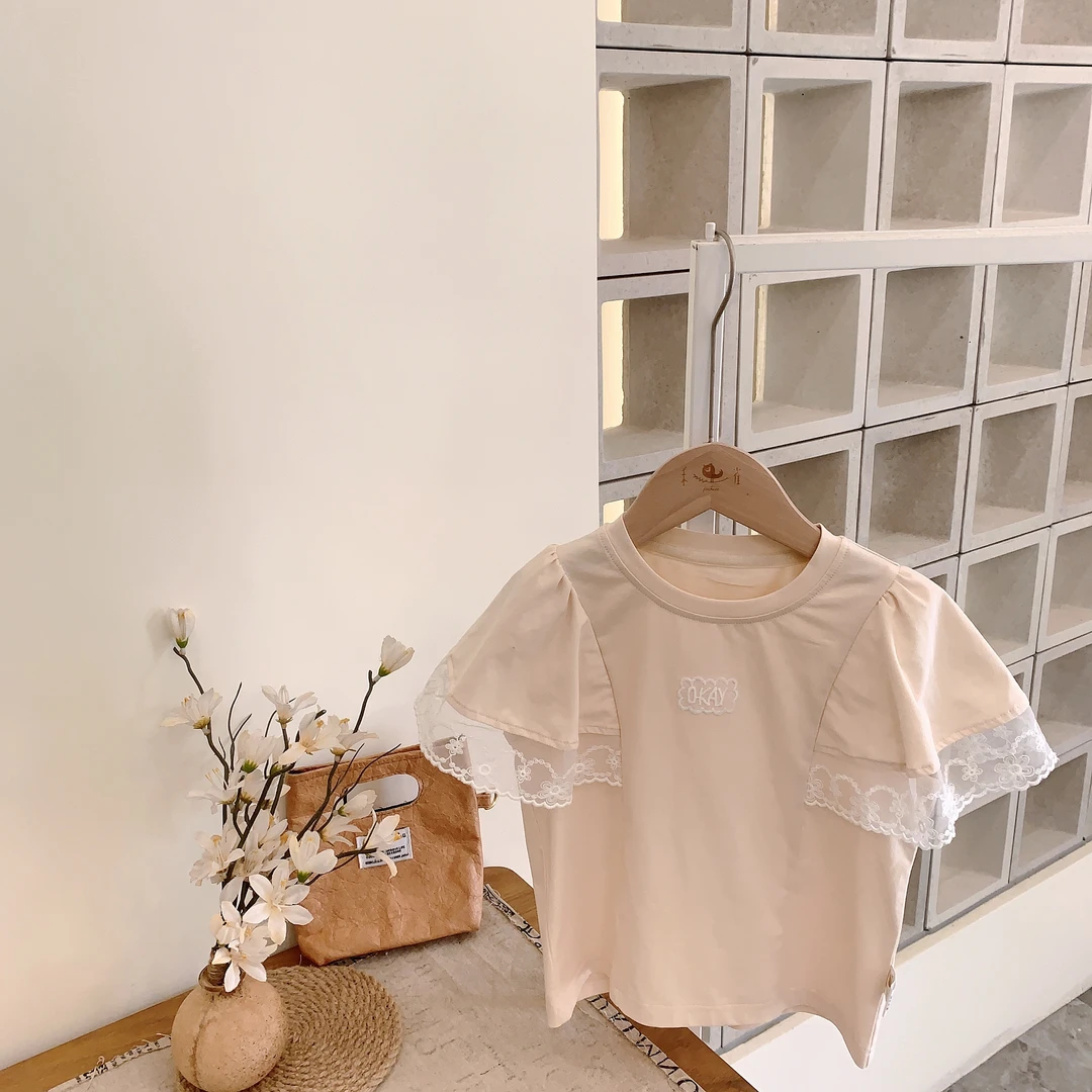 女童夏季甜蜜蜜短袖-T恤-HY206032