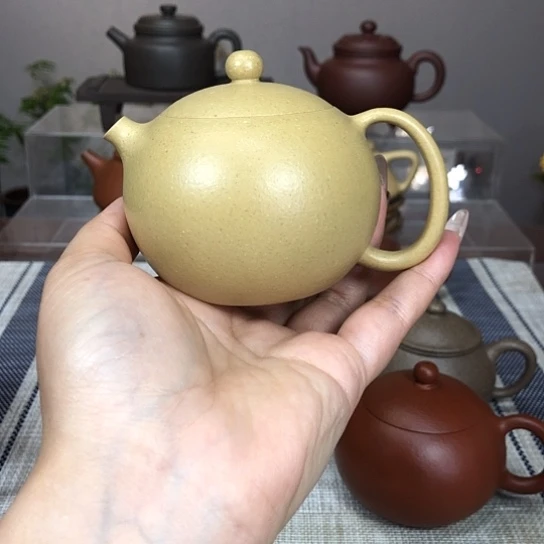 茶壶紫砂梨皮绿西施160cc