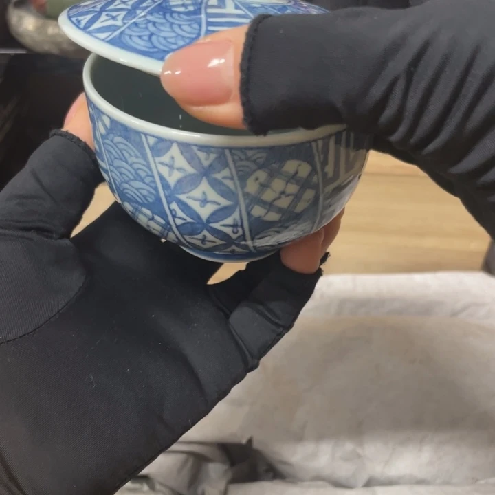 瓷中古工艺品摆件