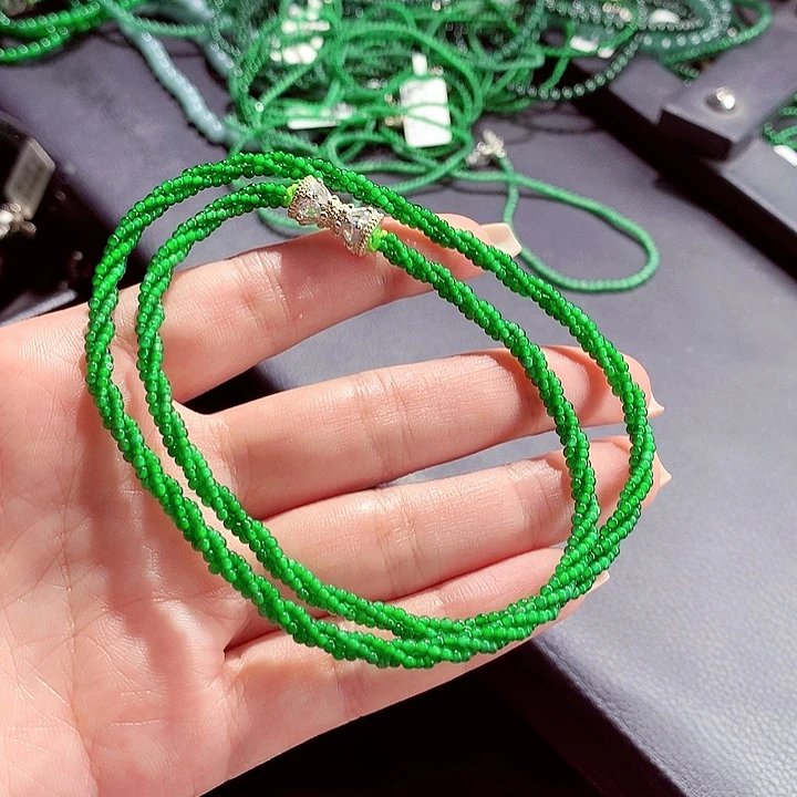 毛衣链未镶嵌翡翠