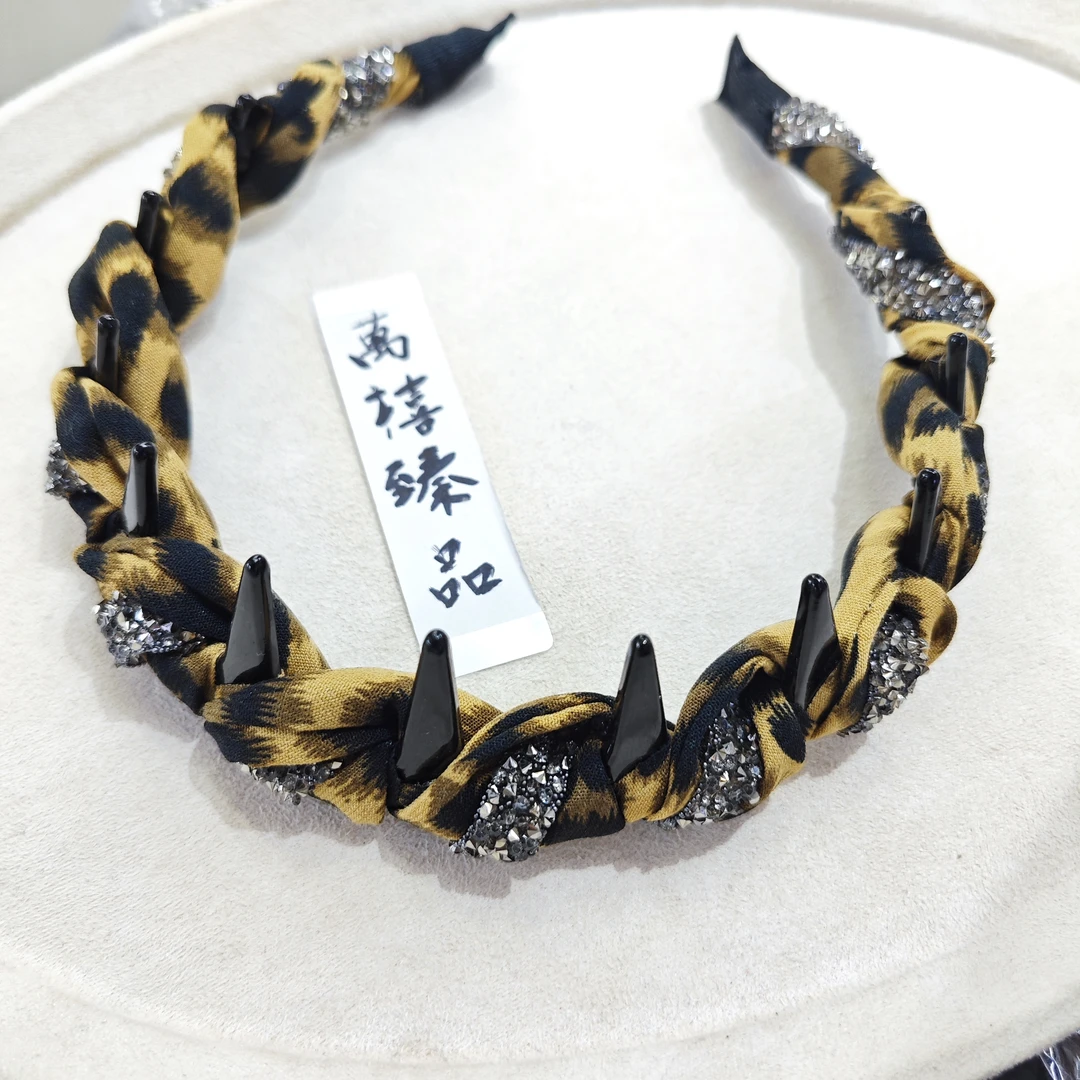 豹纹钻钻发箍066 xs