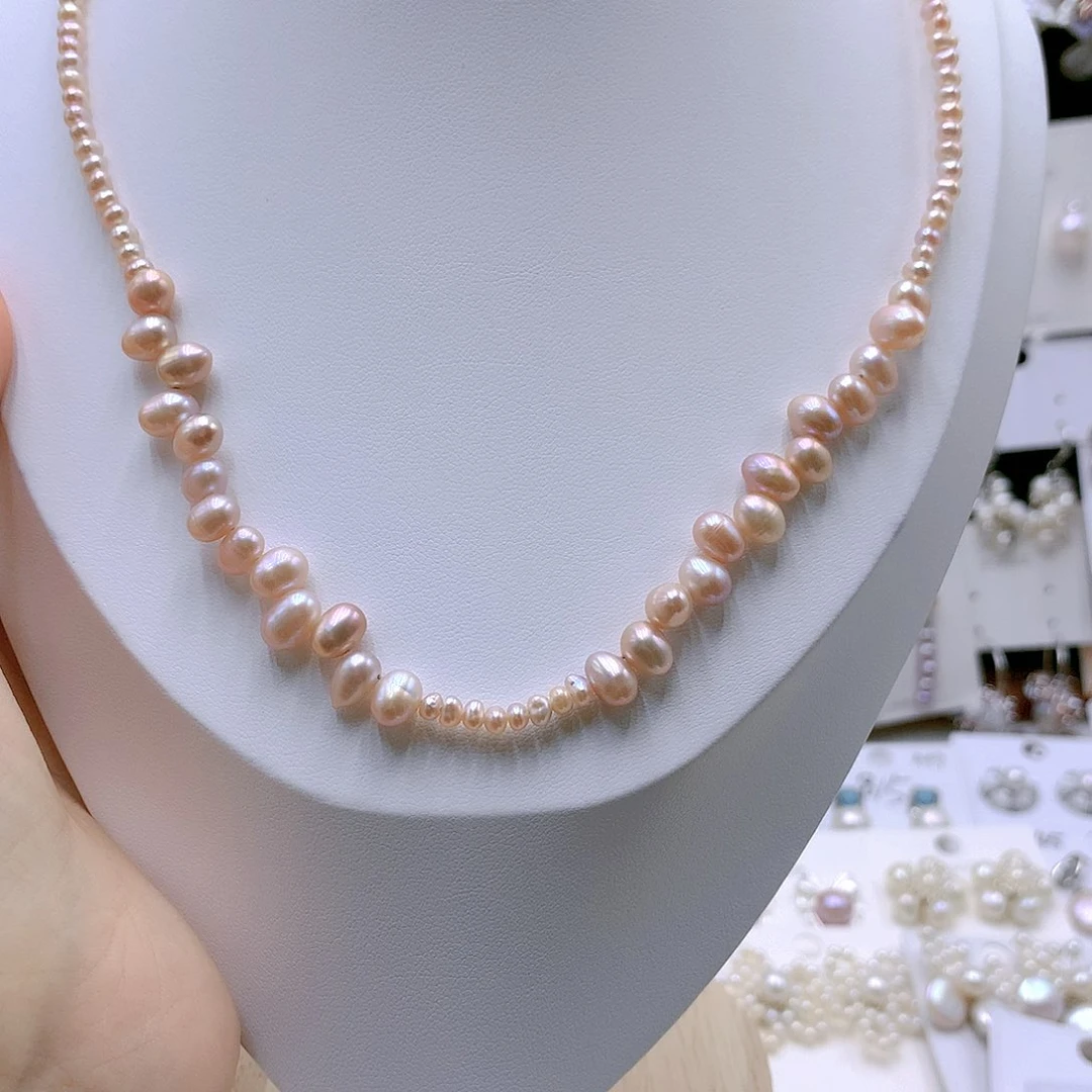 银S925镶嵌耳饰淡水珍珠?*泉