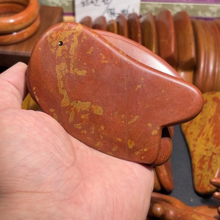 红砭石精品款刮痧板