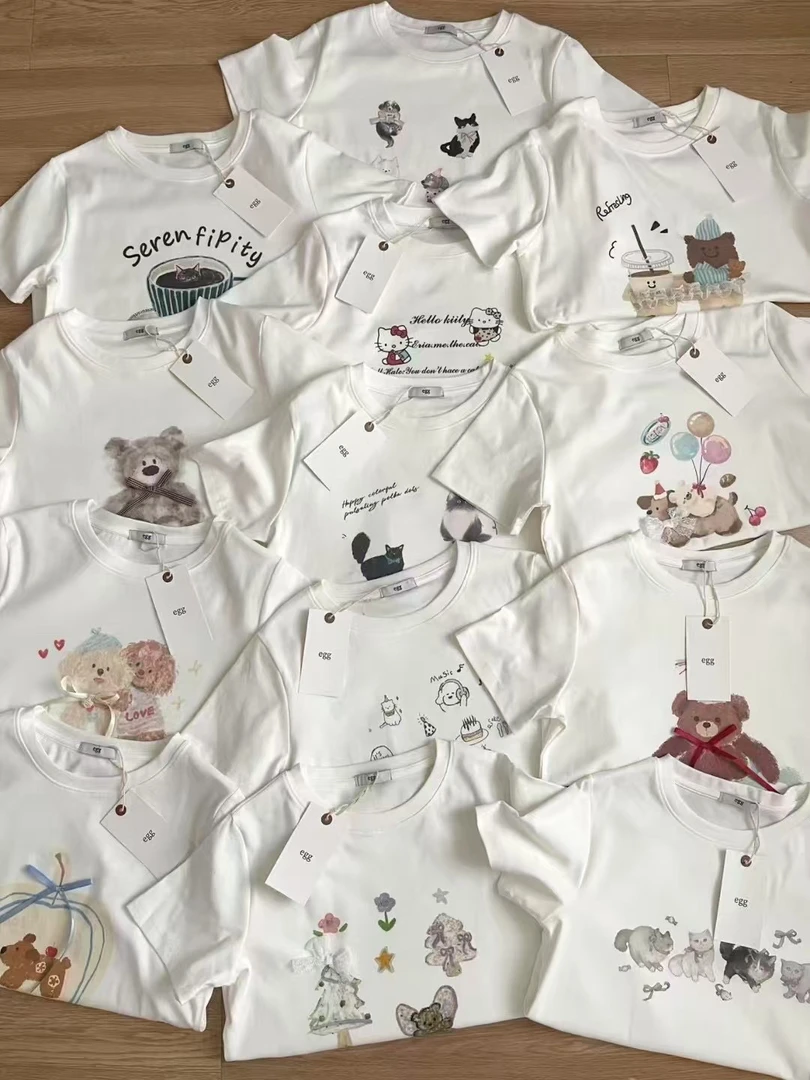 [直播专属]憨憨家2025夏季新款韩版百搭T恤269