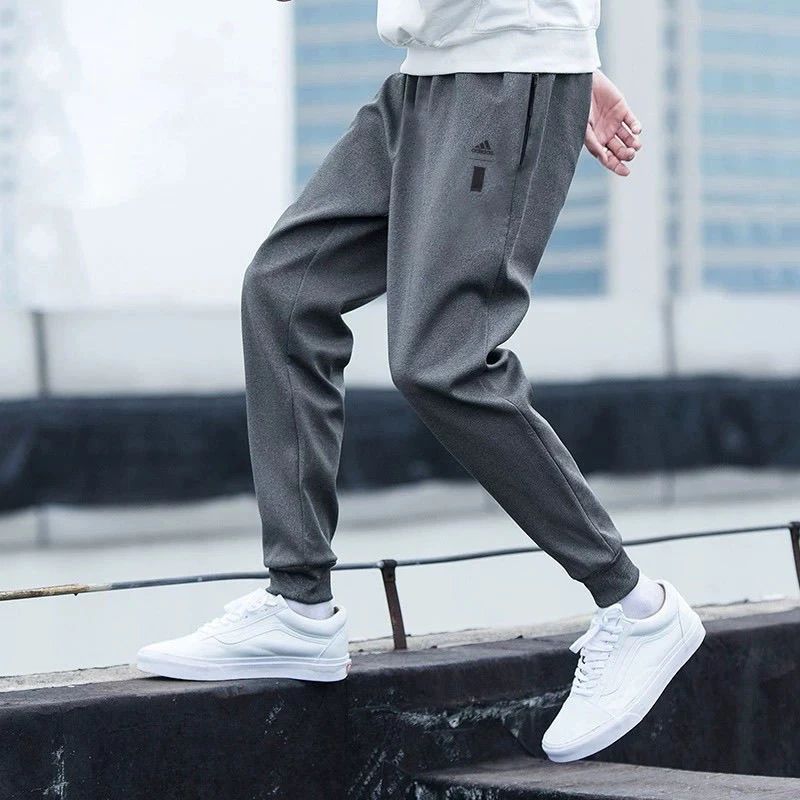 Adidas阿迪达斯WJ MH KN PNT男子运动休闲针织透气束脚长裤IA8188