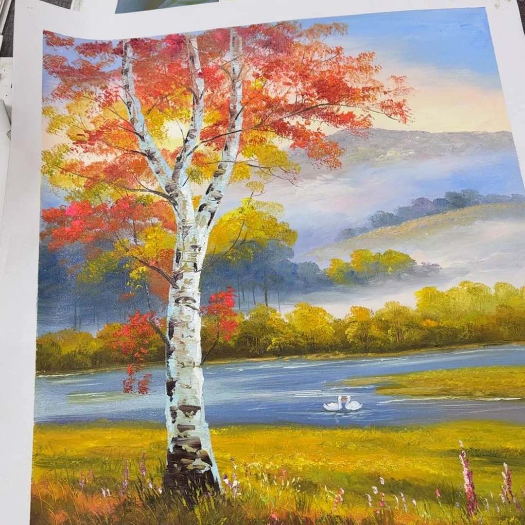 油画好想去看看这