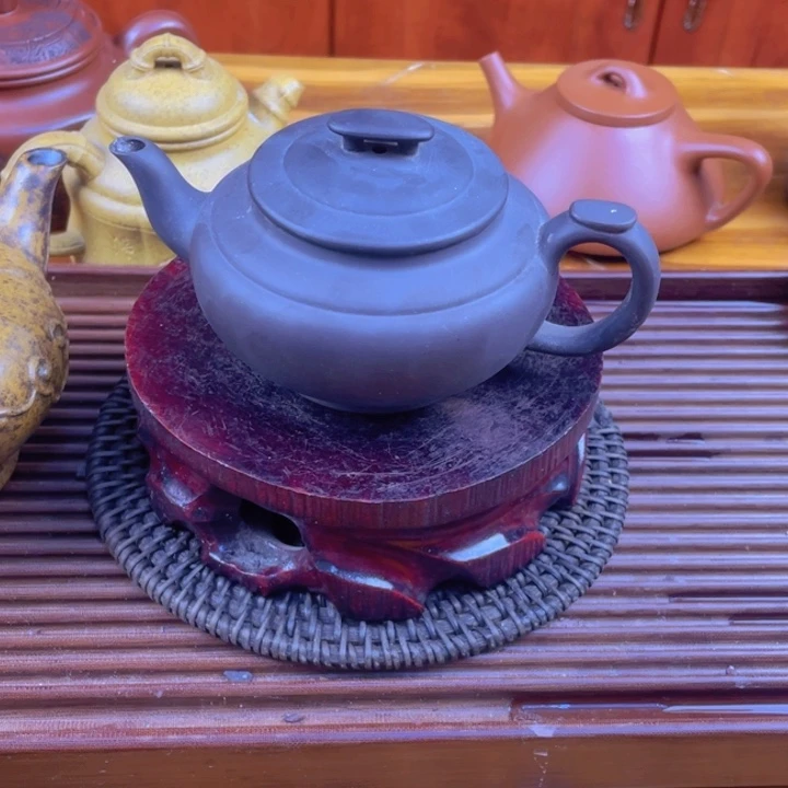茶壶紫砂处理一个