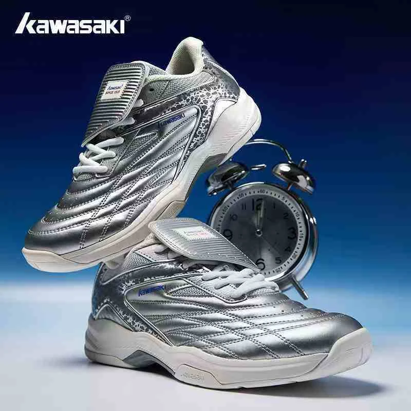 新款川崎复古千禧C32014羽毛球鞋男女同款专业训练鞋防滑耐磨减震