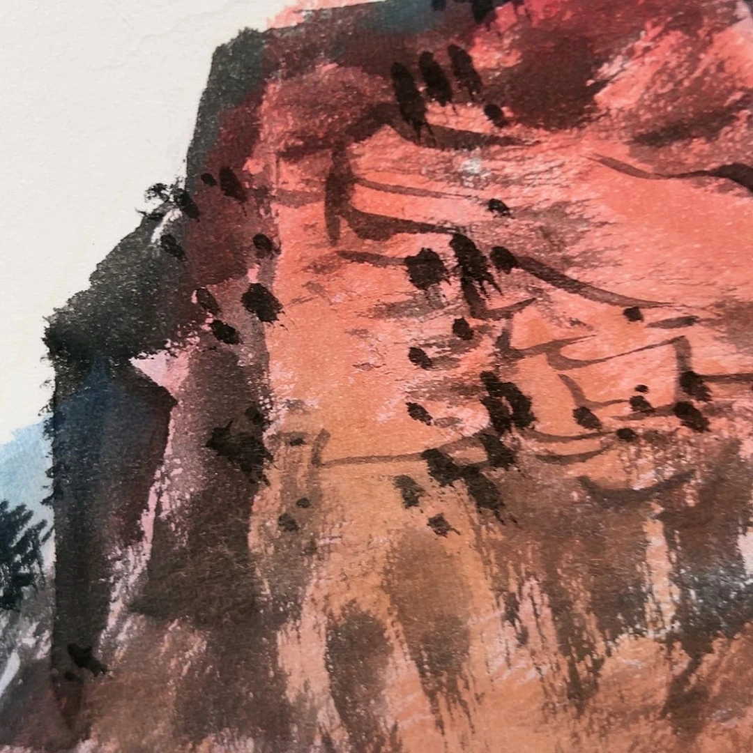 国画苏珊展览原作