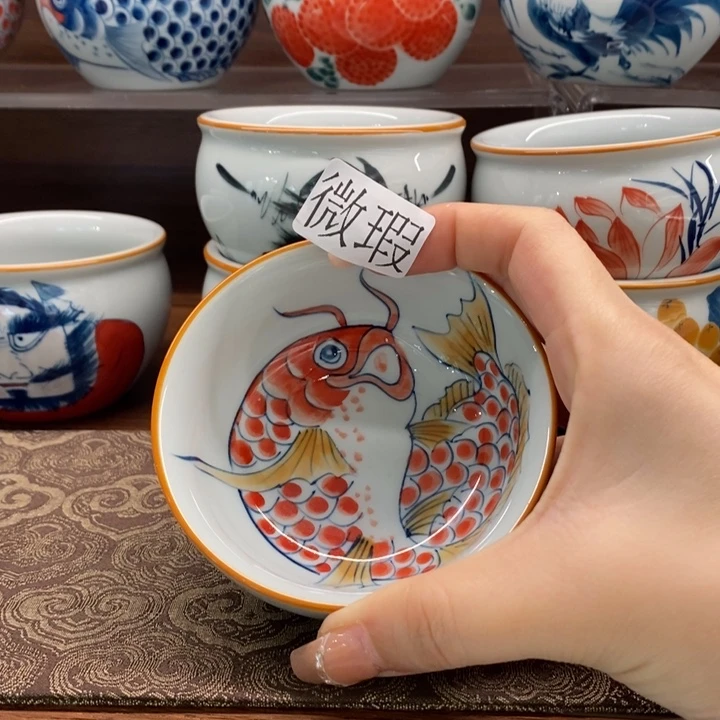 釉下老陶泥手工绘制