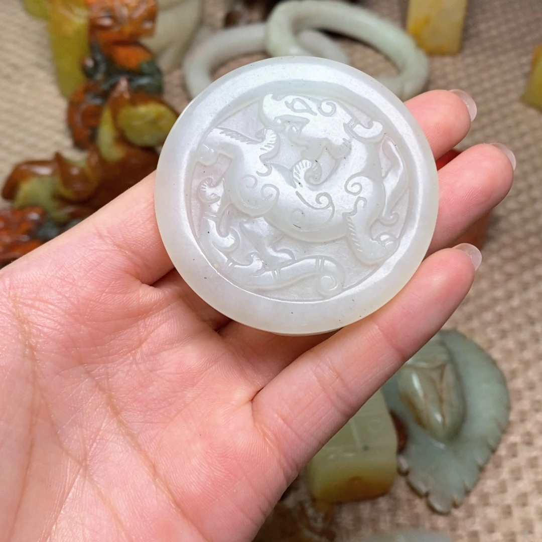 白玉菩提吊坠白玉菩提白玉菩提摆件