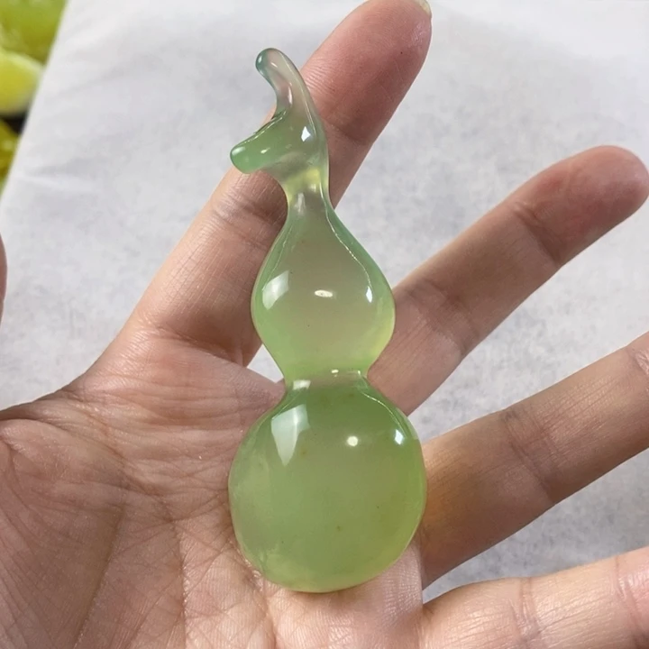 岫玉未镶嵌手把件