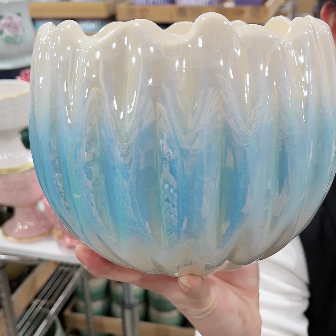 【闪购商品】陶瓷陶瓷多肉植物花盆