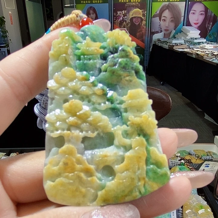 颈饰未镶嵌翡翠翡翠