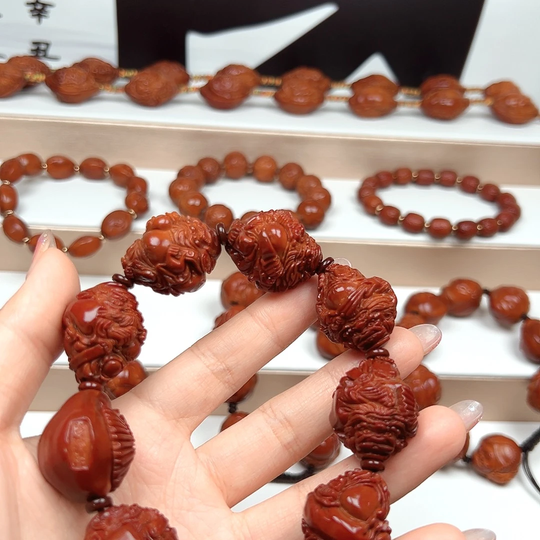 c***民橄榄核手串钟馗手串