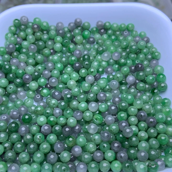 散珠翡翠卡4.9冰阳绿10个