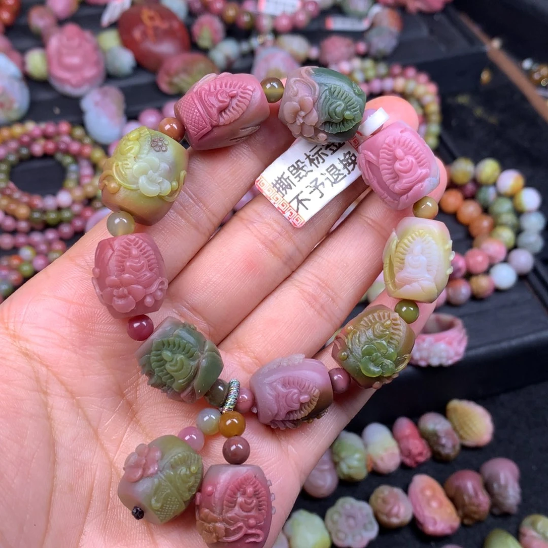 玛瑙/玉髓未镶嵌手链