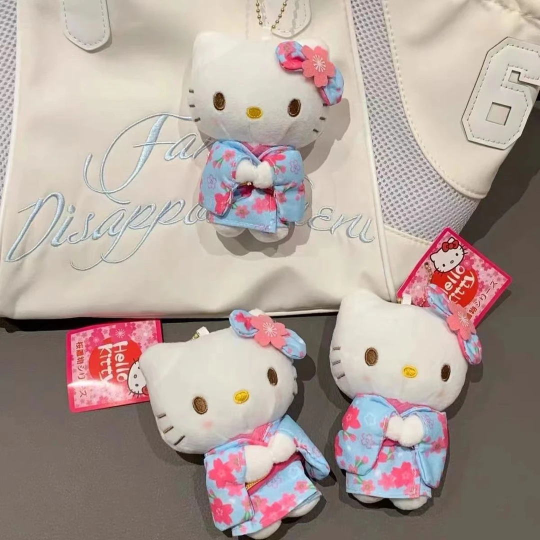 日式樱花和服正版挂件小众Kitty包包钥匙扣和服hellokitty玩偶