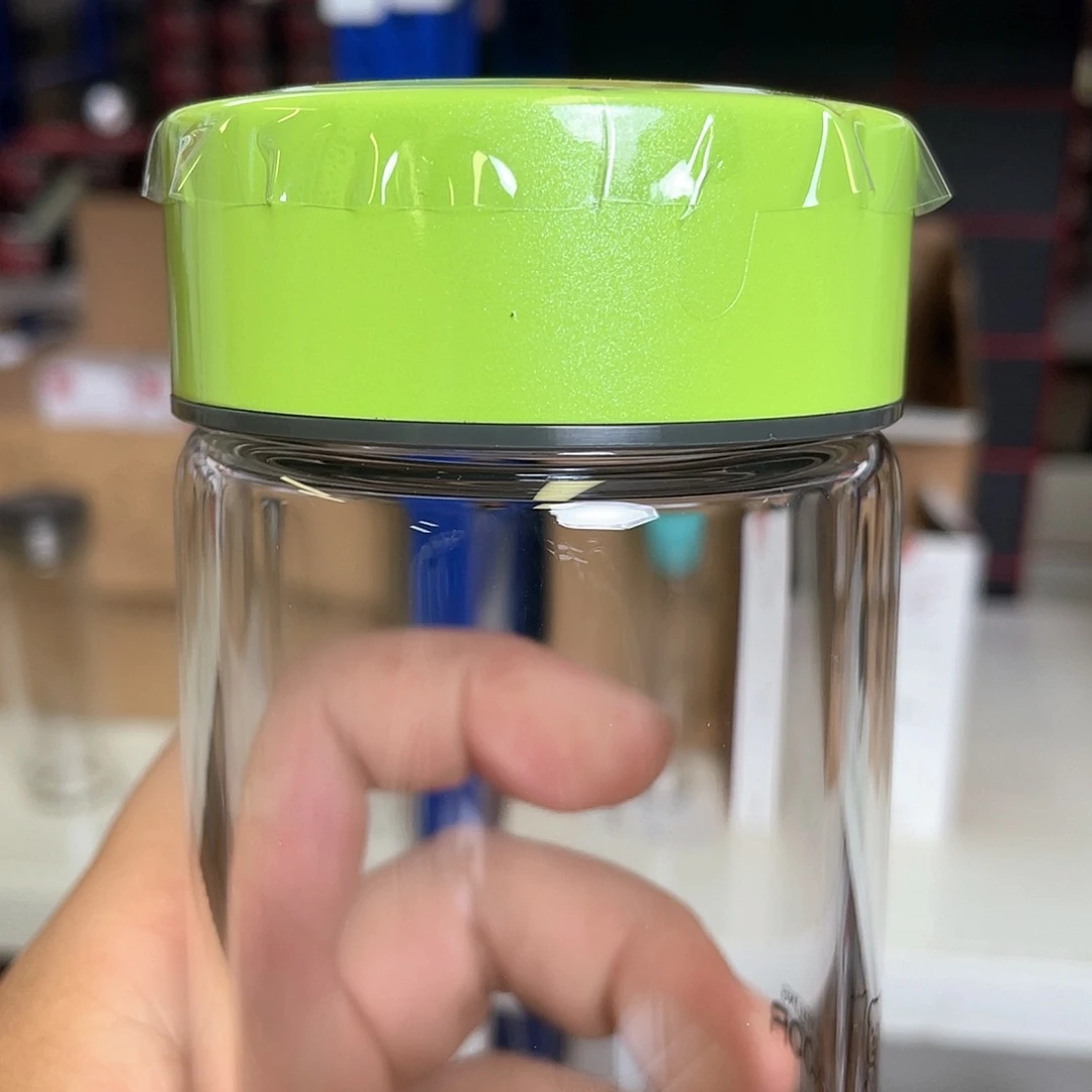 高硼硅玻璃盖子款9036草绿色470ml