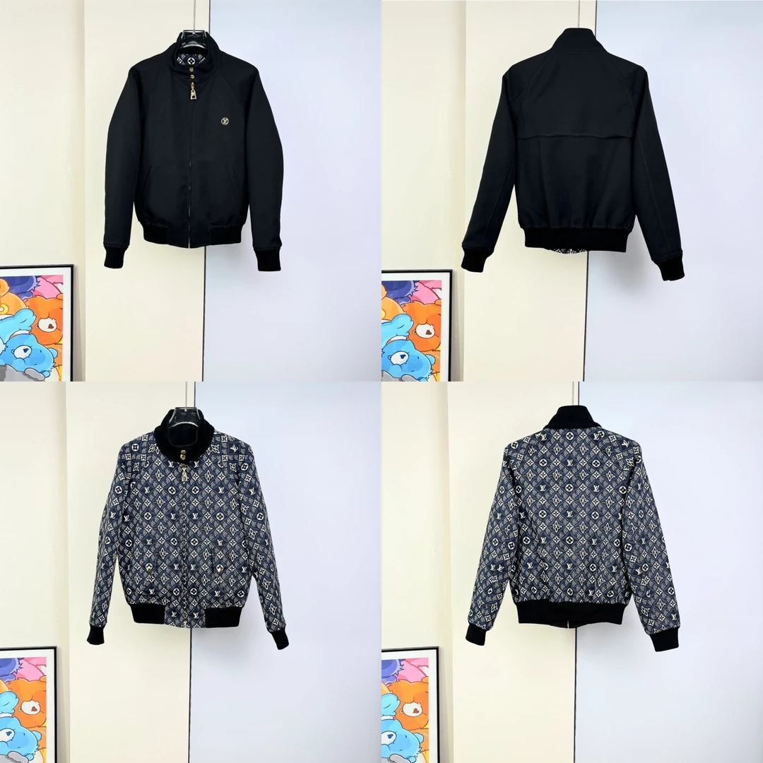 99新 LV 两面穿夹克外套/36码/Abc321