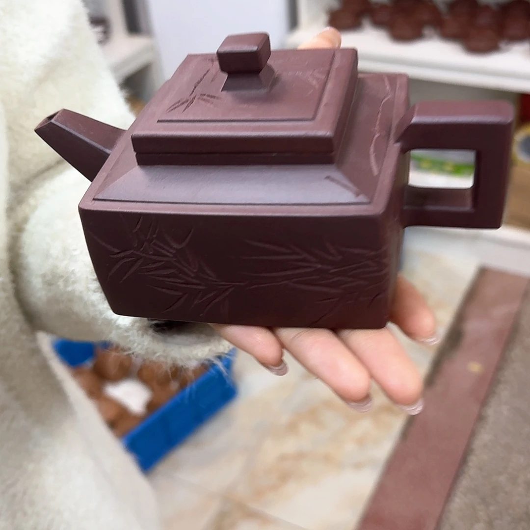 紫砂茶壶紫砂壶方山逸士360cc