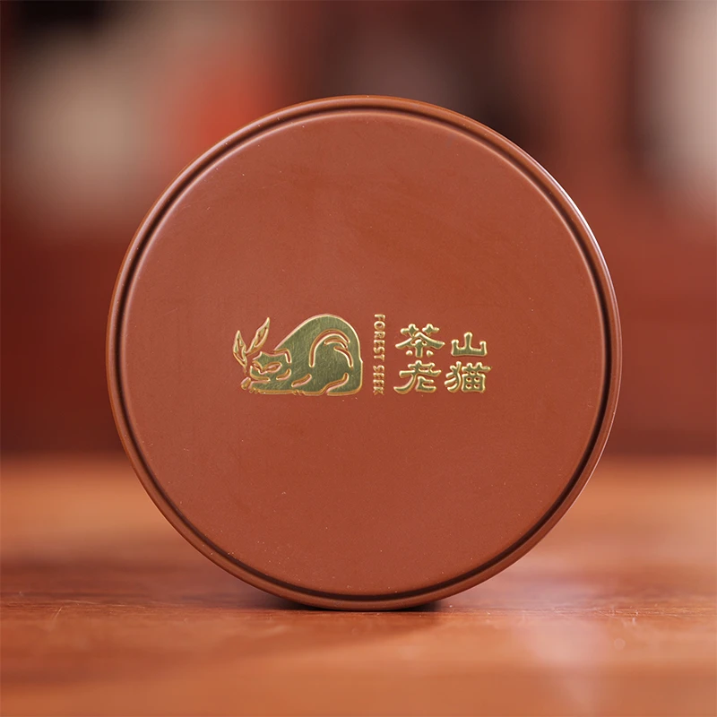 S 革登新发古树2024头春古树轻发酵熟茶-100克散茶/罐 05093