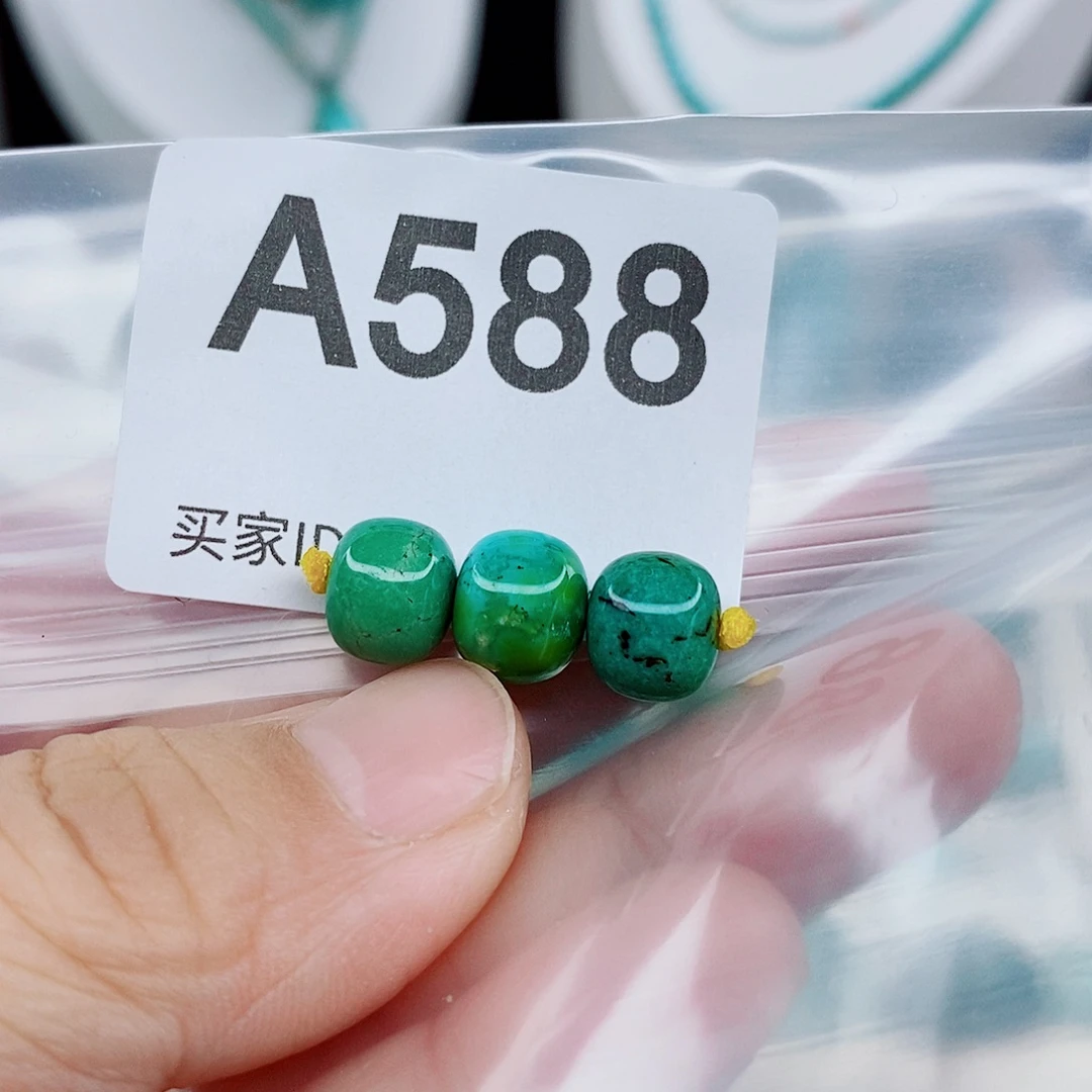 绿松石未镶嵌颈饰