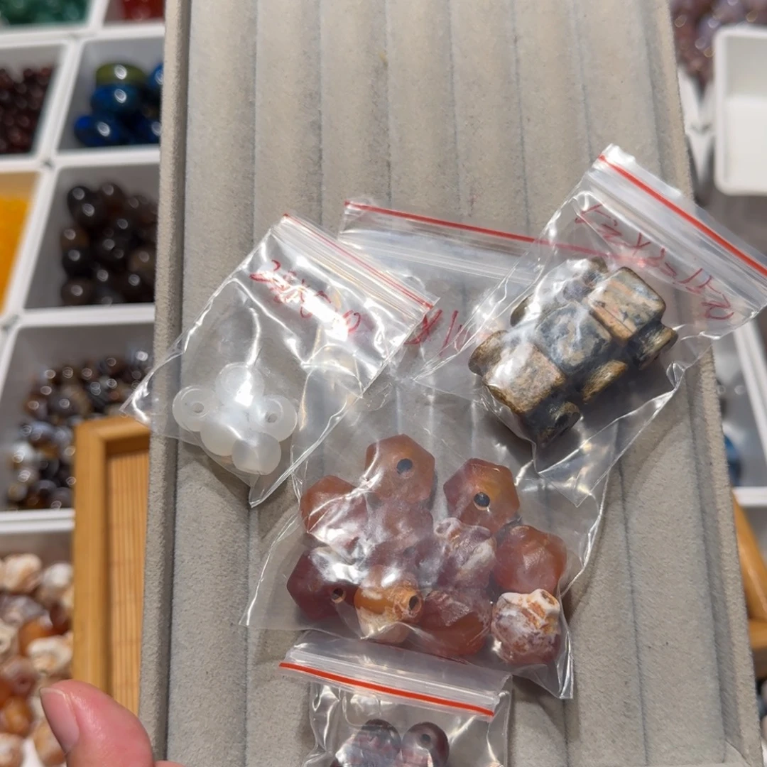 未镶嵌玛瑙/玉髓珠宝半成品