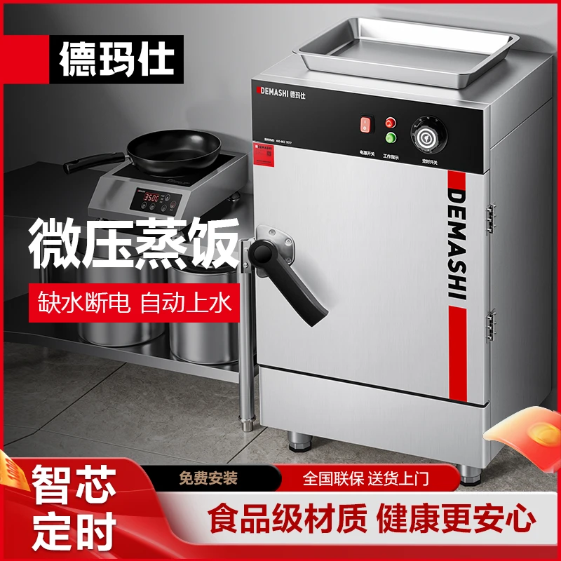 德玛仕商用蒸饭柜全自动电热蒸饭车220V家用小型蒸箱蒸饭机