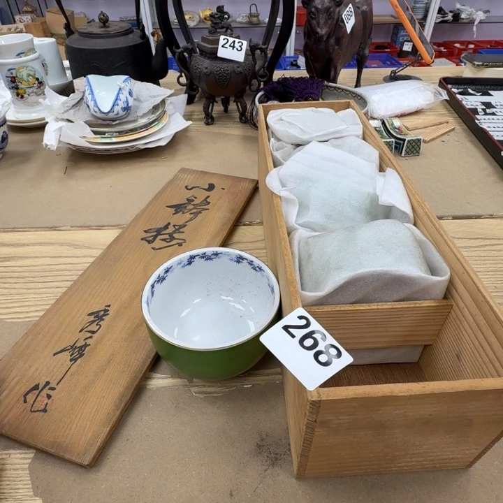 瓷片工艺品摆件瓷器摆件正能量