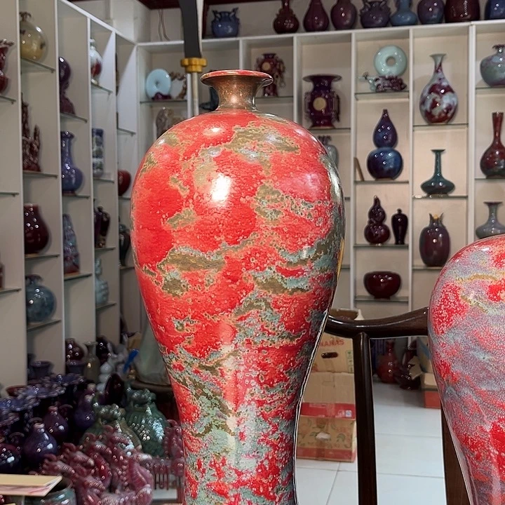 云***儿瓷片钧瓷钧啊摆件钧瓷摆件