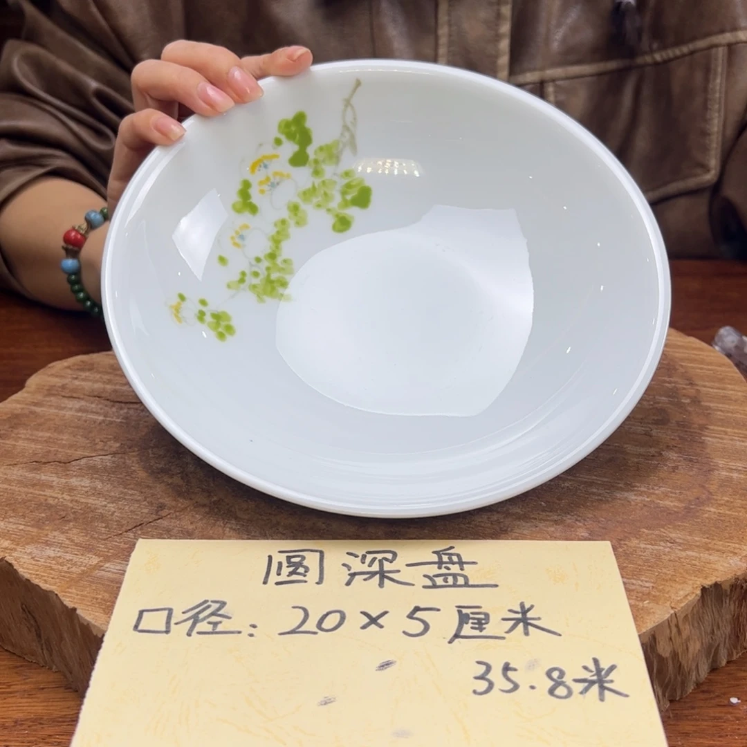 瓷片景德镇陶瓷手工手绘制作