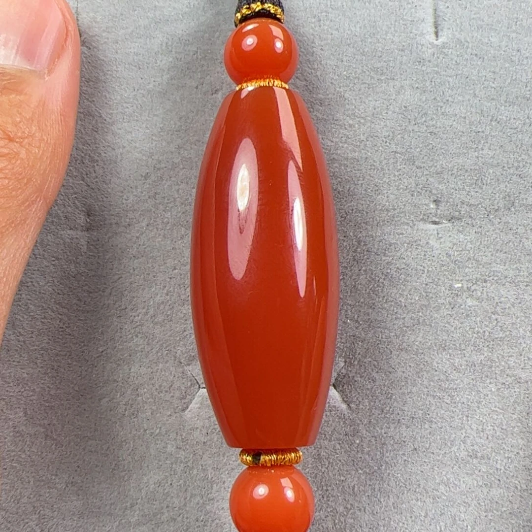 南红玛瑙珠子未镶嵌