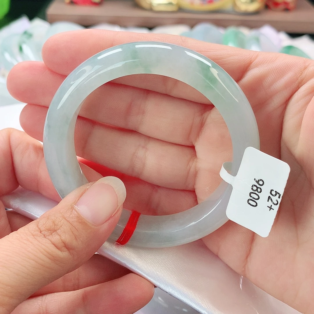 未镶嵌手镯翡翠52正