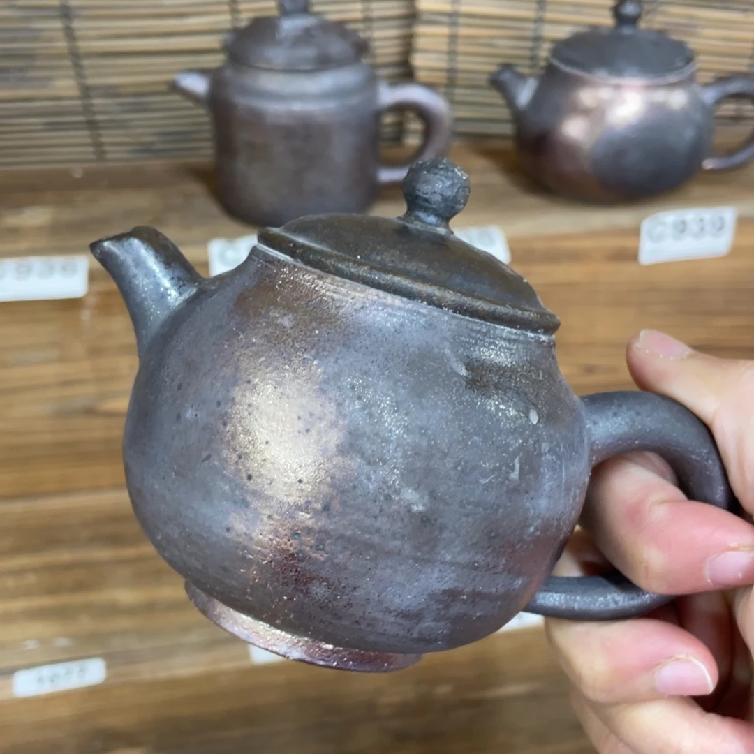 纯手工柴烧茶壶茶具