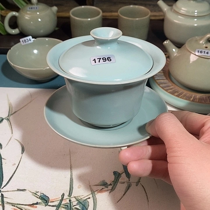 汝瓷1796 青鸾汝瓷汝州发货