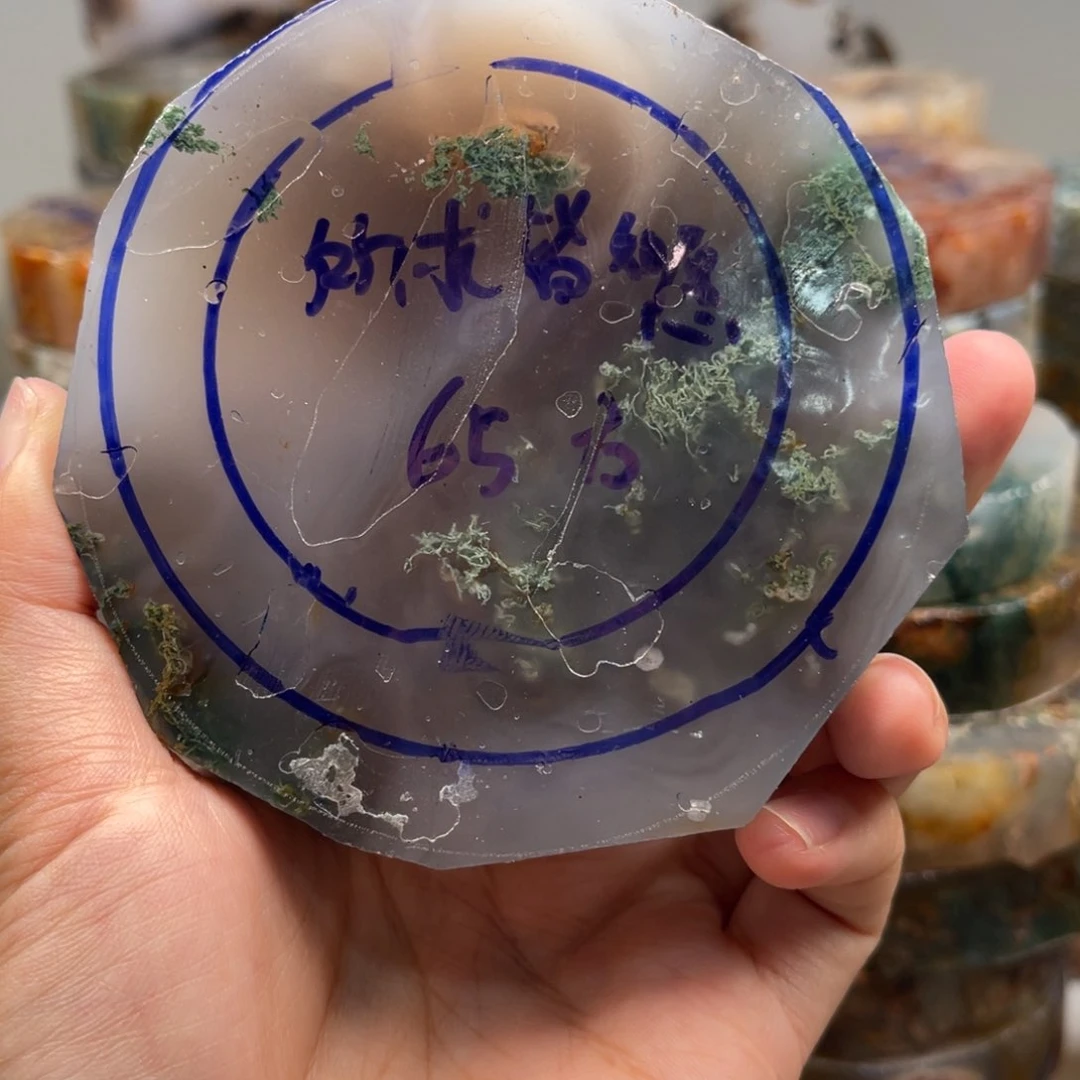 定制玛瑙所***愿水草玛瑙