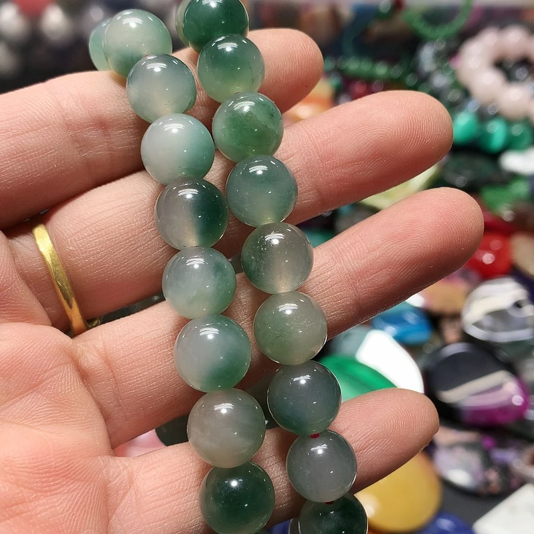 未镶嵌手串玛瑙/玉髓卡10两条