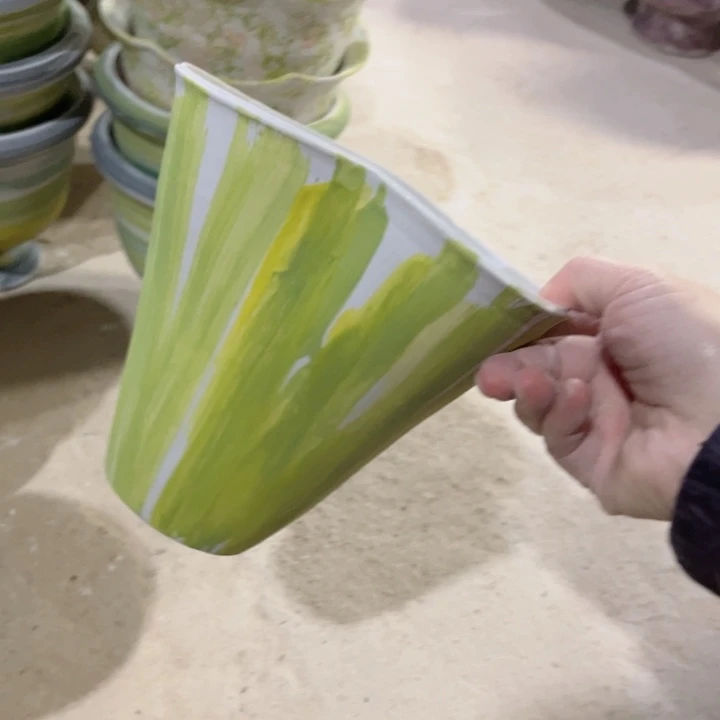 瓷片口16高16 景德镇陶瓷