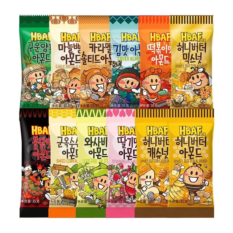 蜂蜜黄油扁桃仁混合口味休闲坚果零食