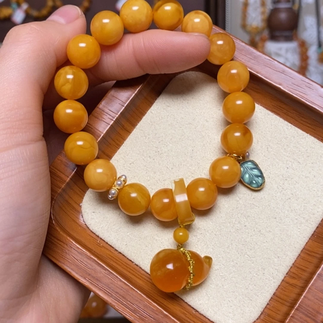 【闪购商品】手链蜜蜡未镶嵌手串