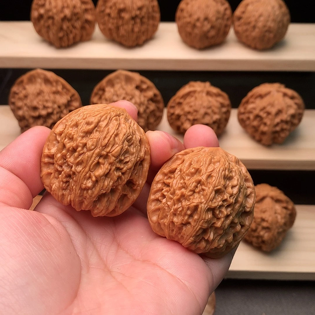 文玩核桃吊坠69号绣球39+