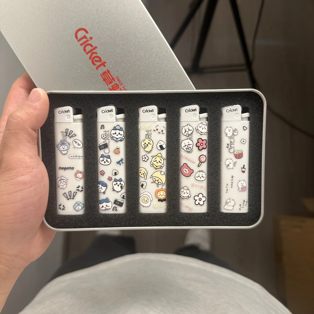 cricket/草蜢吉伊卡哇高颜值可爱防爆卡通风格打火机男生礼物