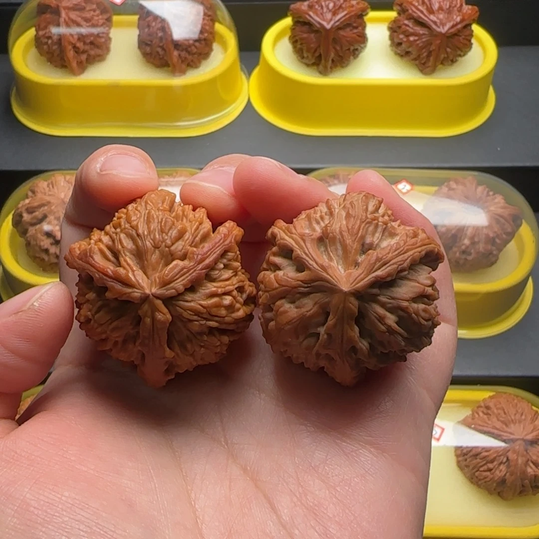 文玩核桃把件白奔39