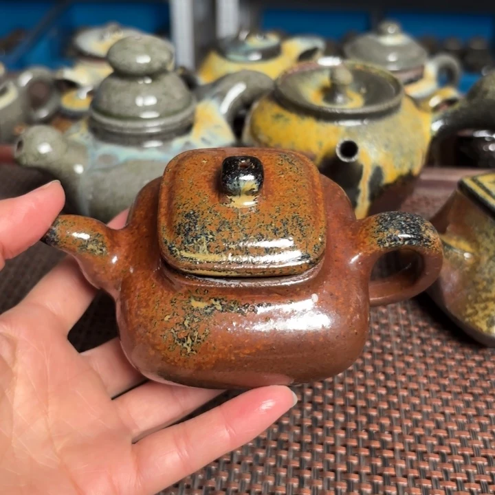 茶杯紫砂新***成小传炉壶170 C