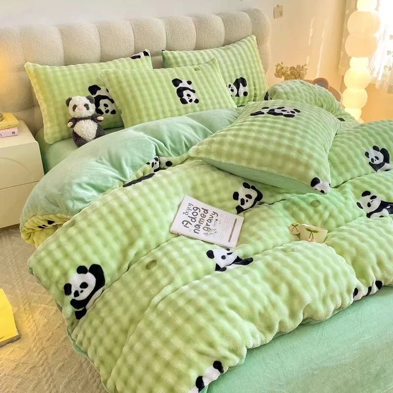 1米5*2米瑕疵牛奶绒被套001-100